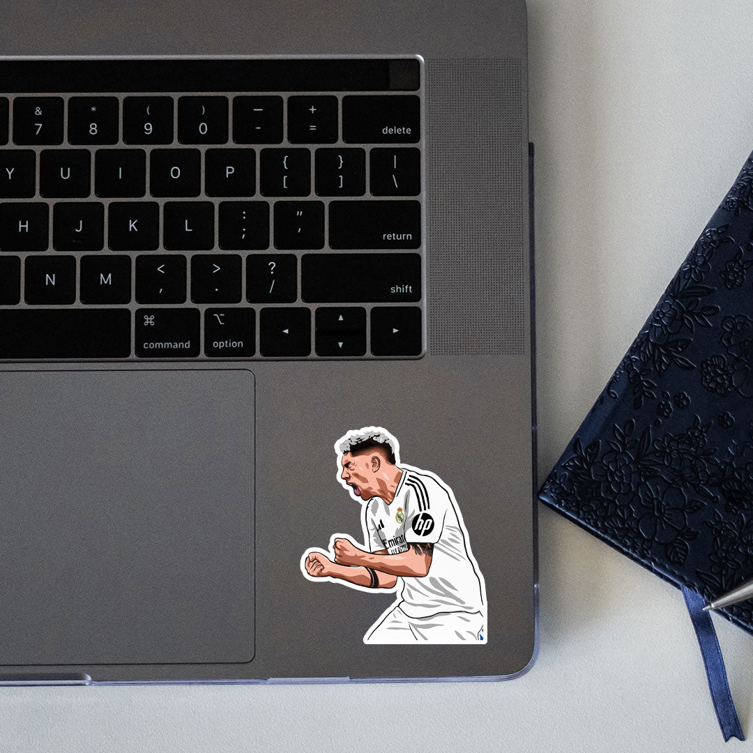 Federico Valverde STICKER - stickyfunk premium stickers