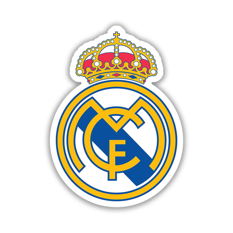 Royal Madrid Crown Crest Sticker