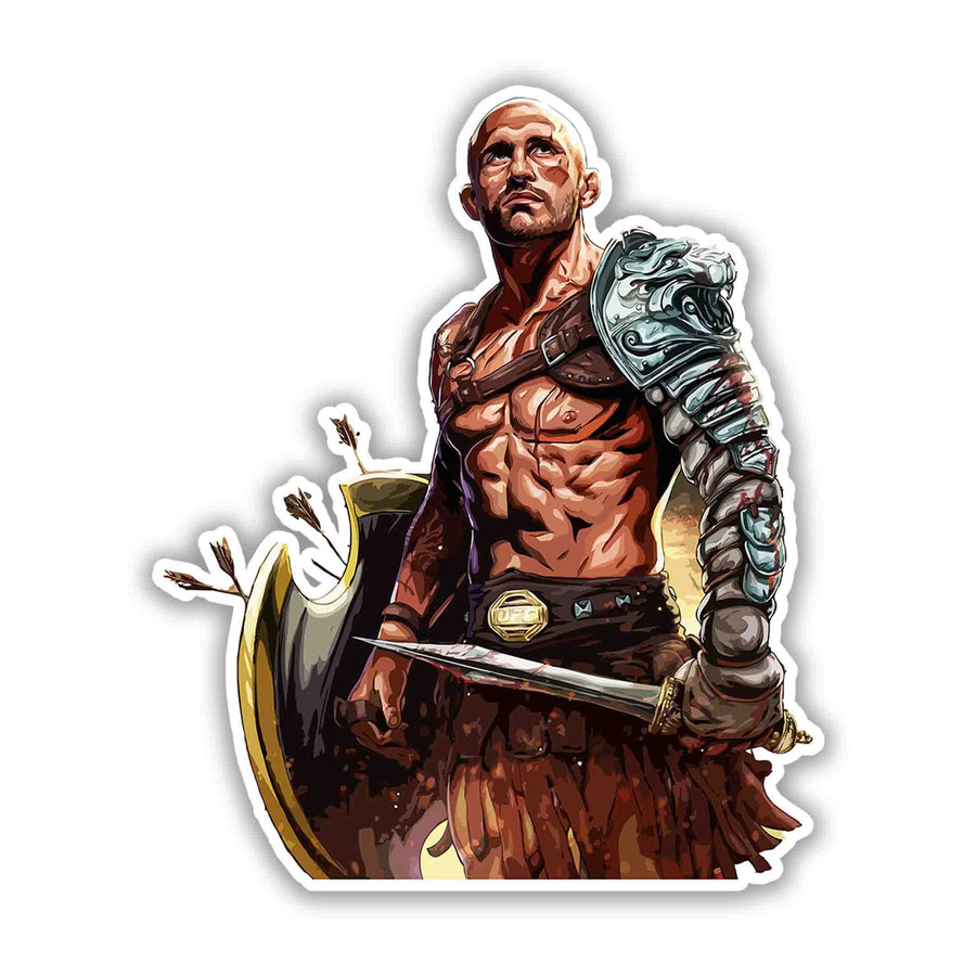 Gladiator Volk Warpaint – Alexander Volkanovski Sticker