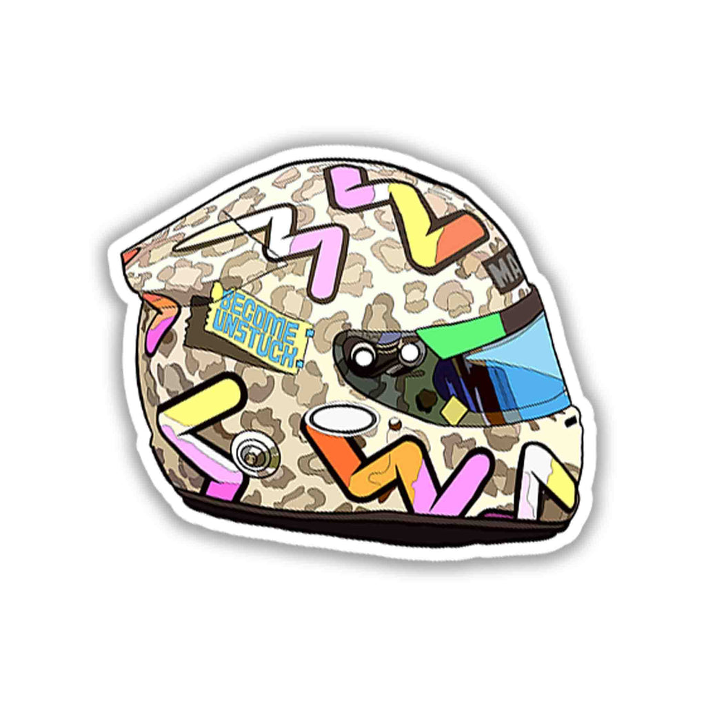 DANIEL RICCIARDO STICKER - 2 - stickyfunk premium stickers