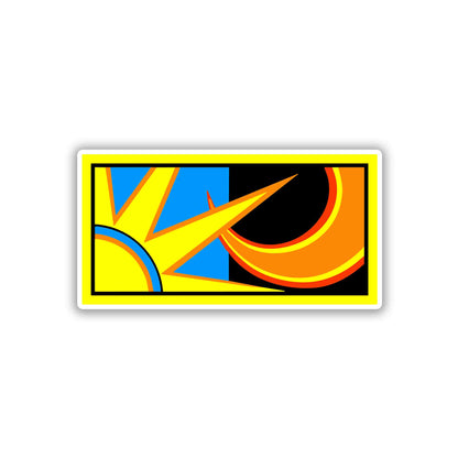 VELENTINO ROSSI STICKER - 3 - stickyfunk premium stickers