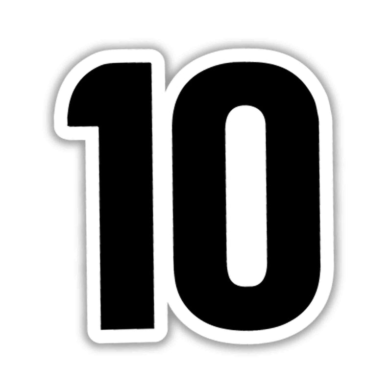 Iconic 10 Silhouette – Lionel Messi Sticker