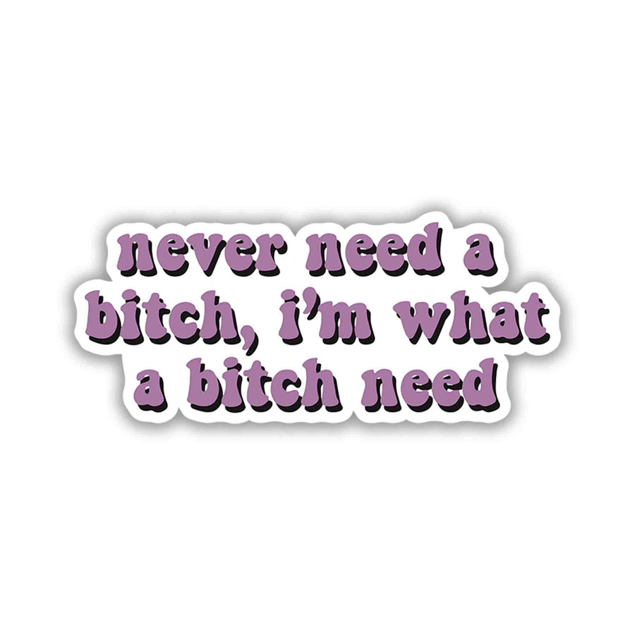 Never Need a Love Quote – The Weeknd Sticker