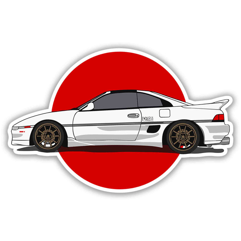 Shiro Hachiroku Rising Sticker