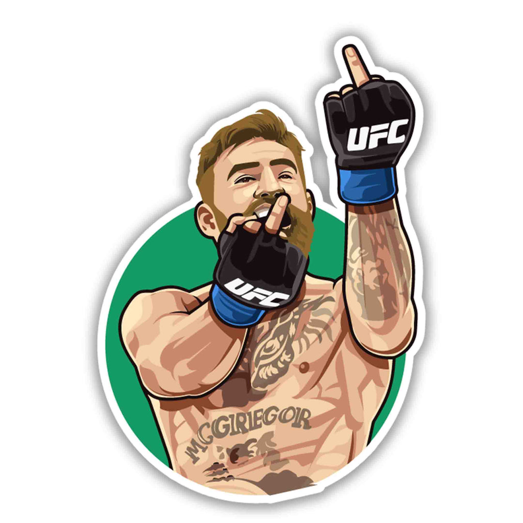 CONOR MCGREGOR - 2 - stickyfunk premium stickers
