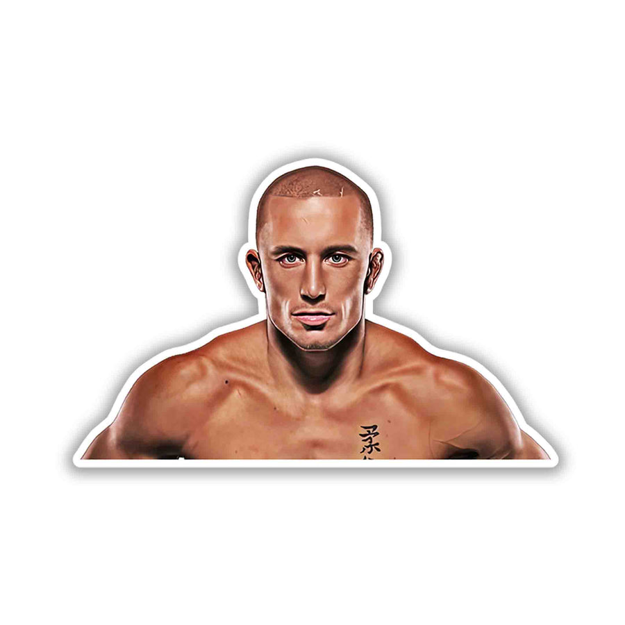 Canadian Champ Champ – Georges St‑Pierre Sticker
