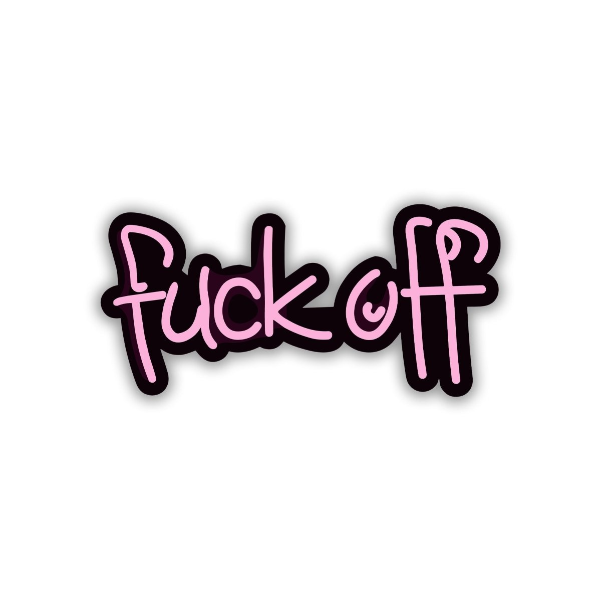 CERTIFIED OVERTHINKER FONT STICKER - stickyfunk premium stickers