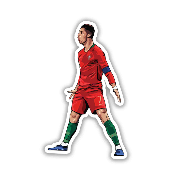 Portuguese Power Stance – Cristiano Ronaldo Sticker