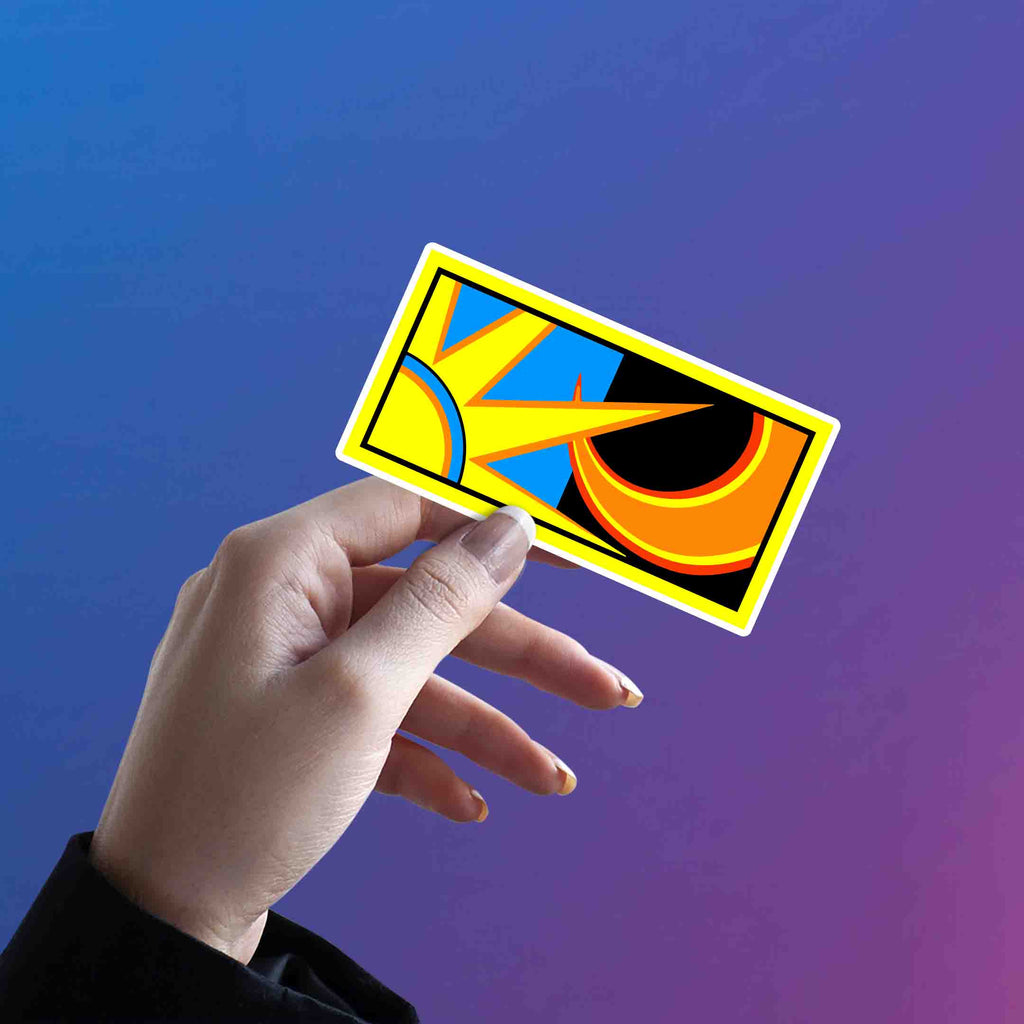 VELENTINO ROSSI STICKER - 3 - stickyfunk premium stickers