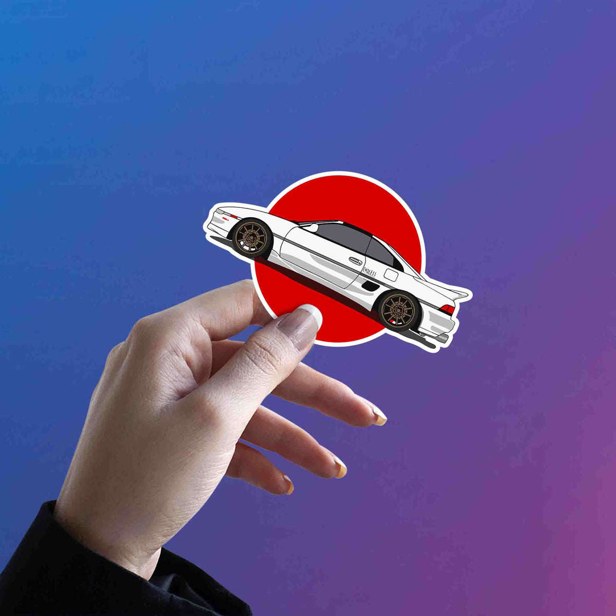Shiro Hachiroku Rising Sticker