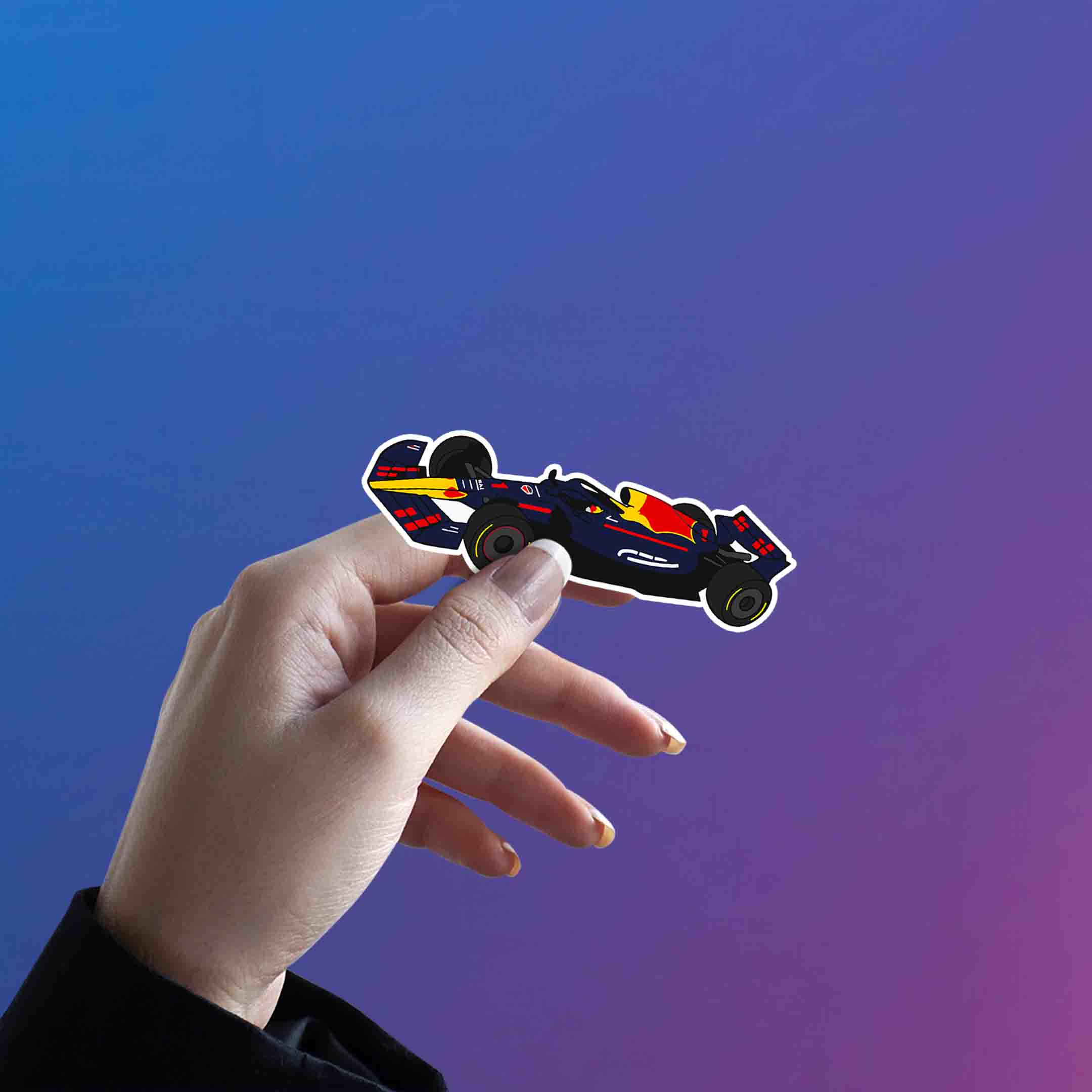 MAX VERSTAPPEN STICKER - 4 - stickyfunk premium stickers