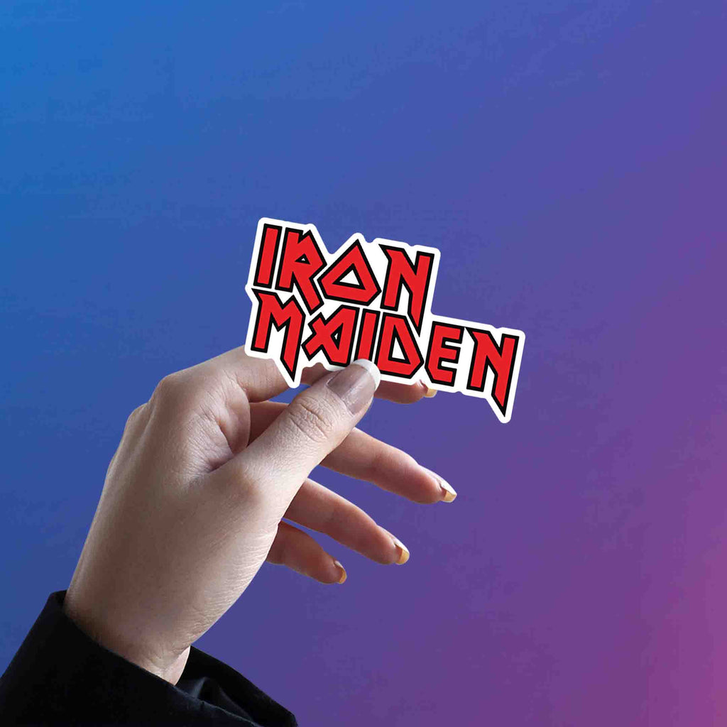 IRON MAIDEN BAND STICKER - stickyfunk premium stickers