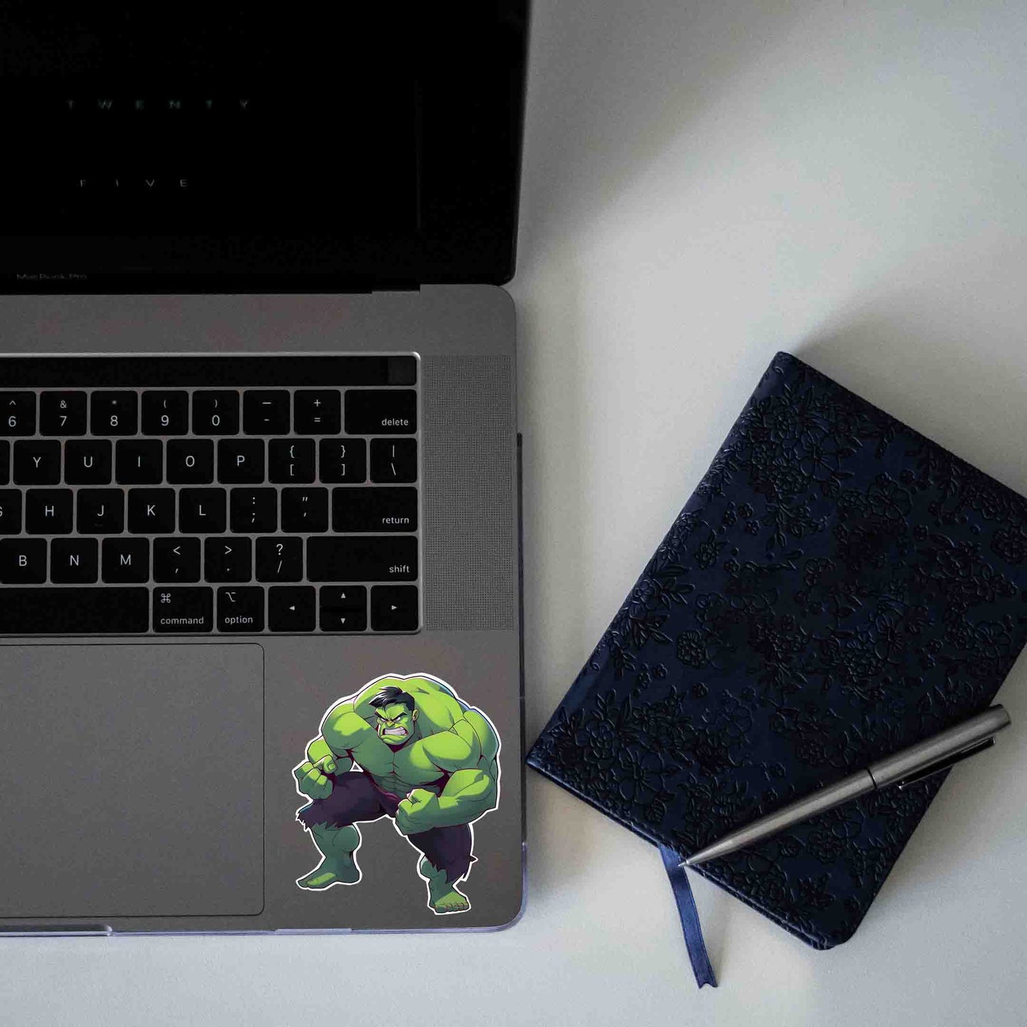 ANGRY HULK READY FOR BATTLE MARVEL STICKER