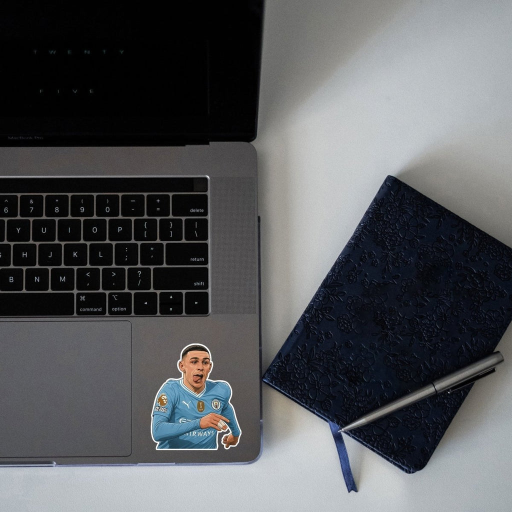 PHIL FODEN | MANCITY STICKER - 3 - stickyfunk premium stickers