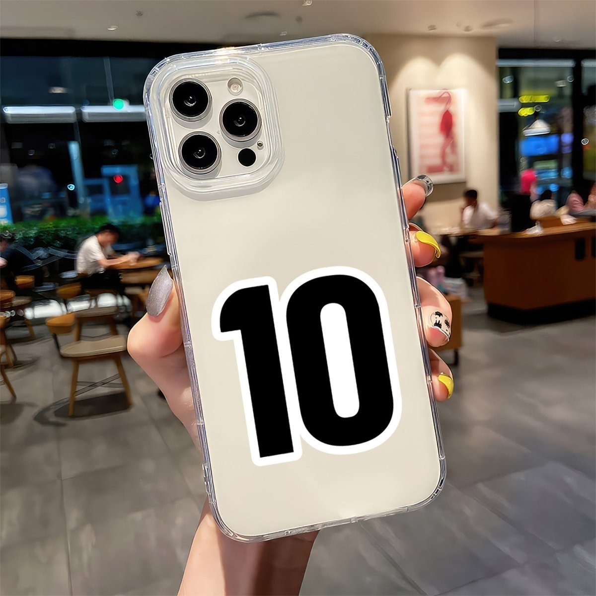 Iconic 10 Silhouette – Lionel Messi Sticker