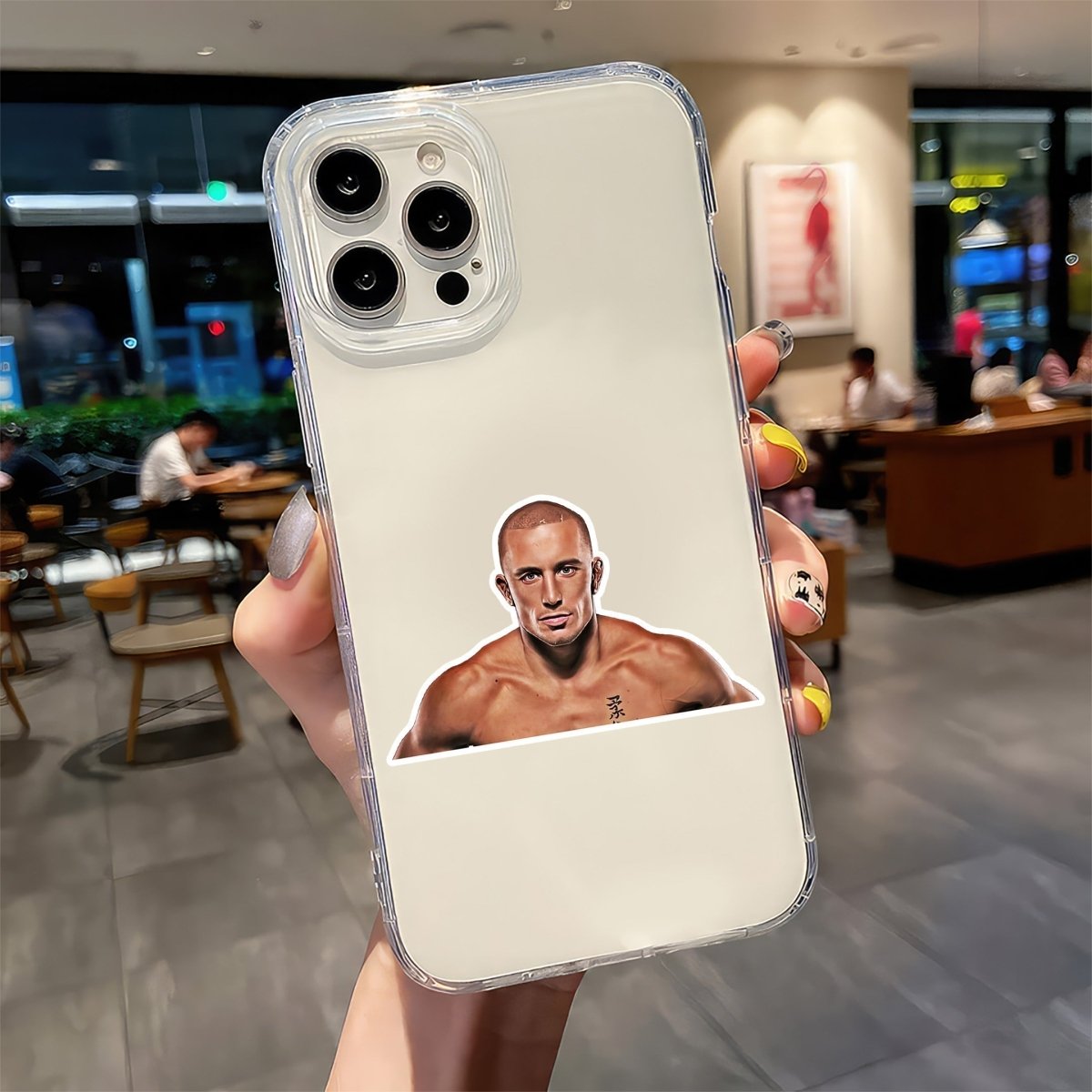 Canadian Champ Champ – Georges St‑Pierre Sticker