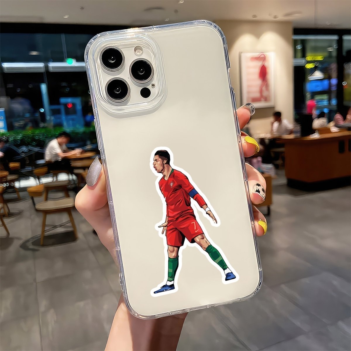 CRISTIANO RONALDO 12 - stickyfunk premium stickers