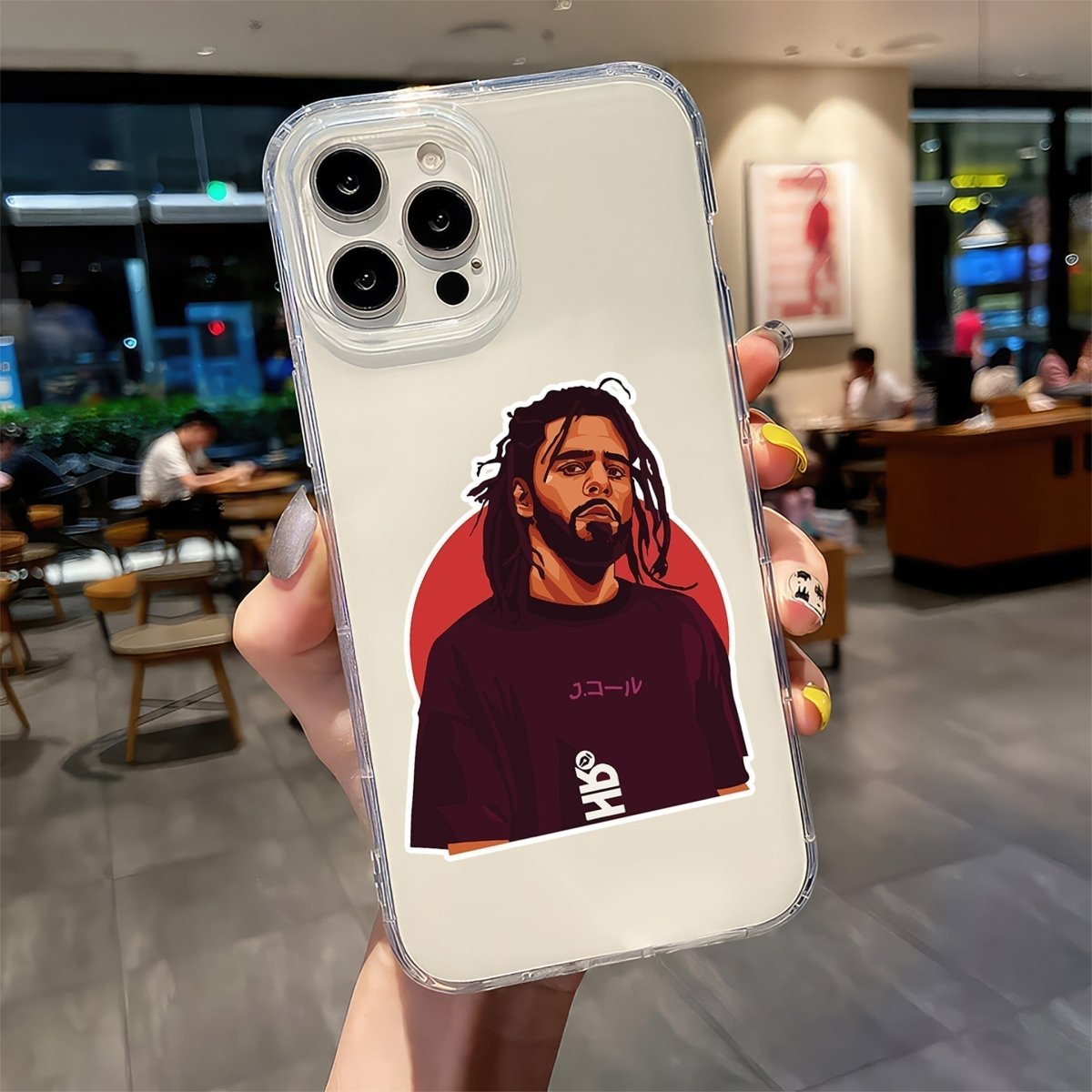 J COLE - 3 - stickyfunk premium stickers