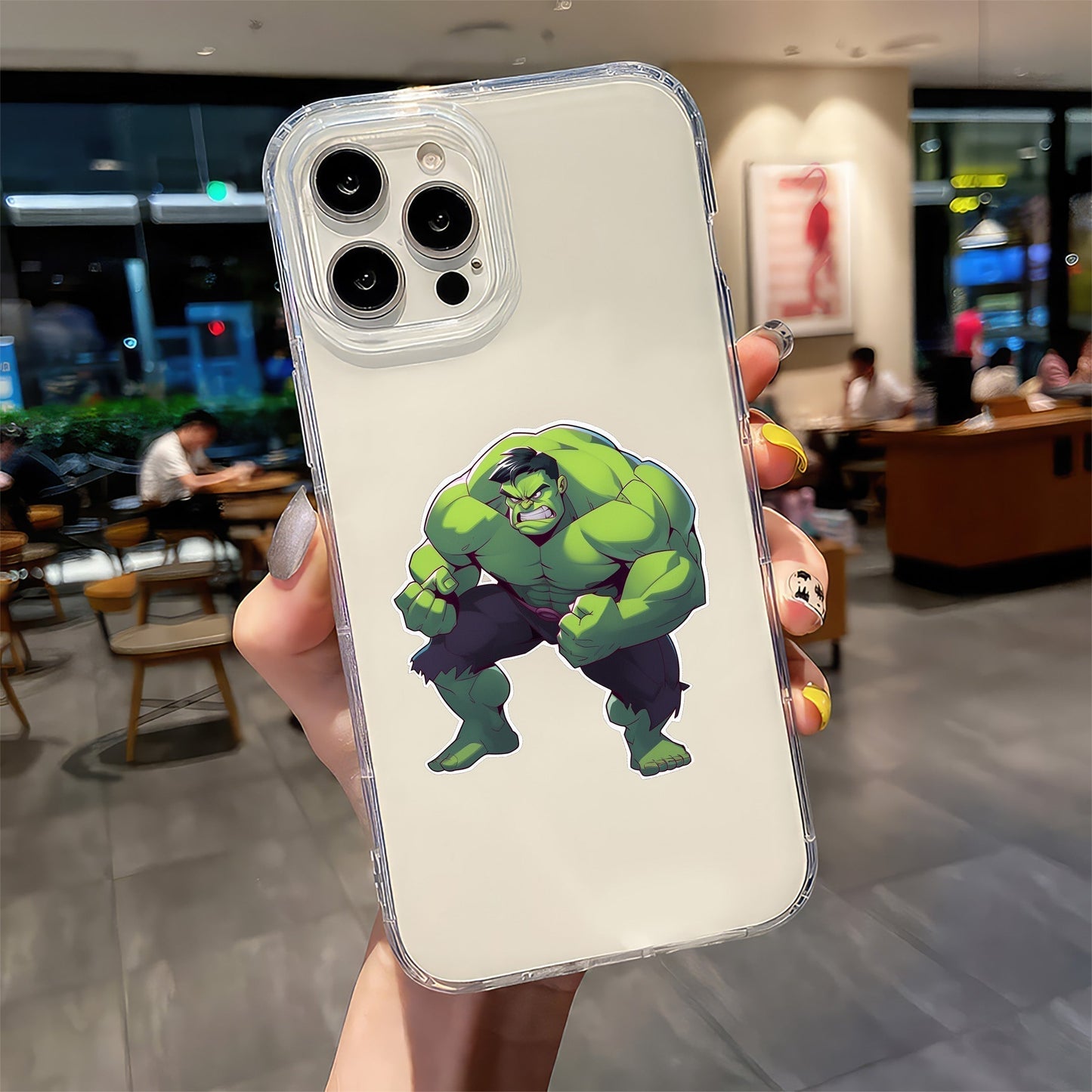 ANGRY HULK READY FOR BATTLE MARVEL STICKER