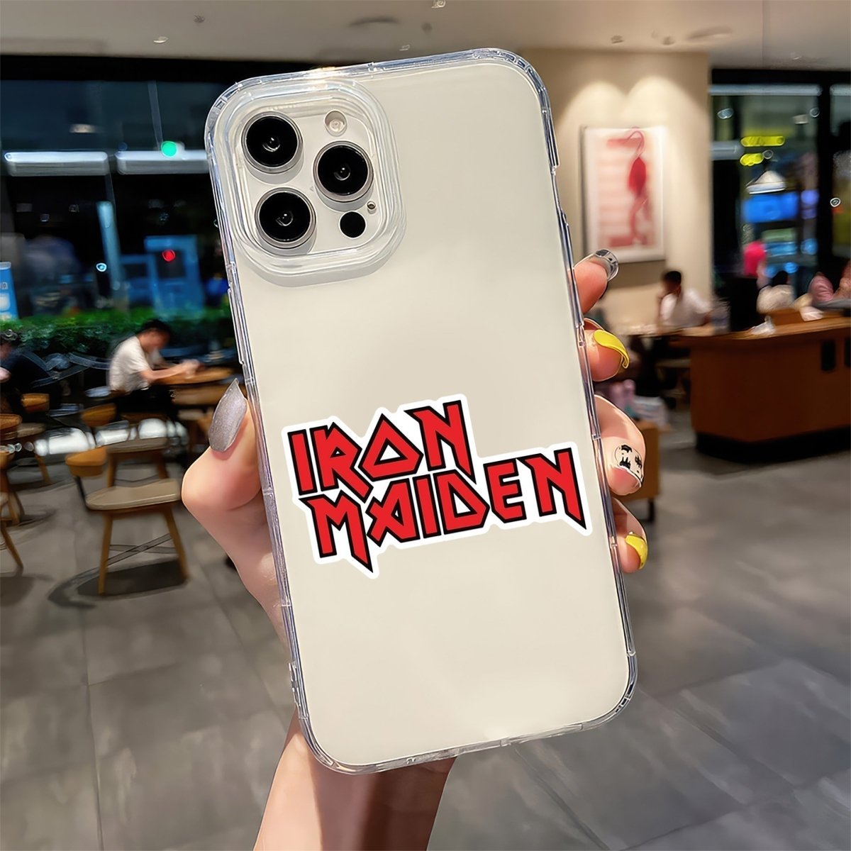 IRON MAIDEN BAND STICKER - stickyfunk premium stickers