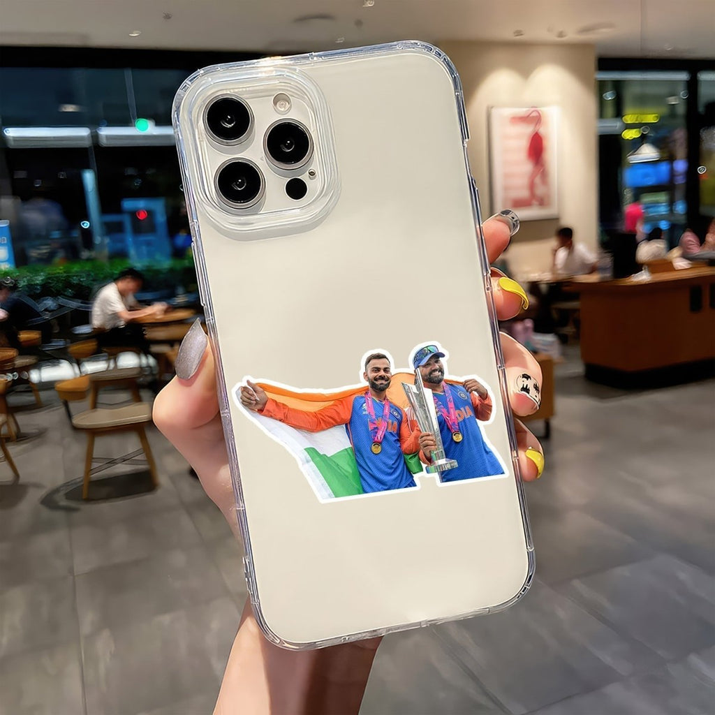 VIRAT AND ROHIT - WORLDCUP EDITION - 1 - stickyfunk premium stickers