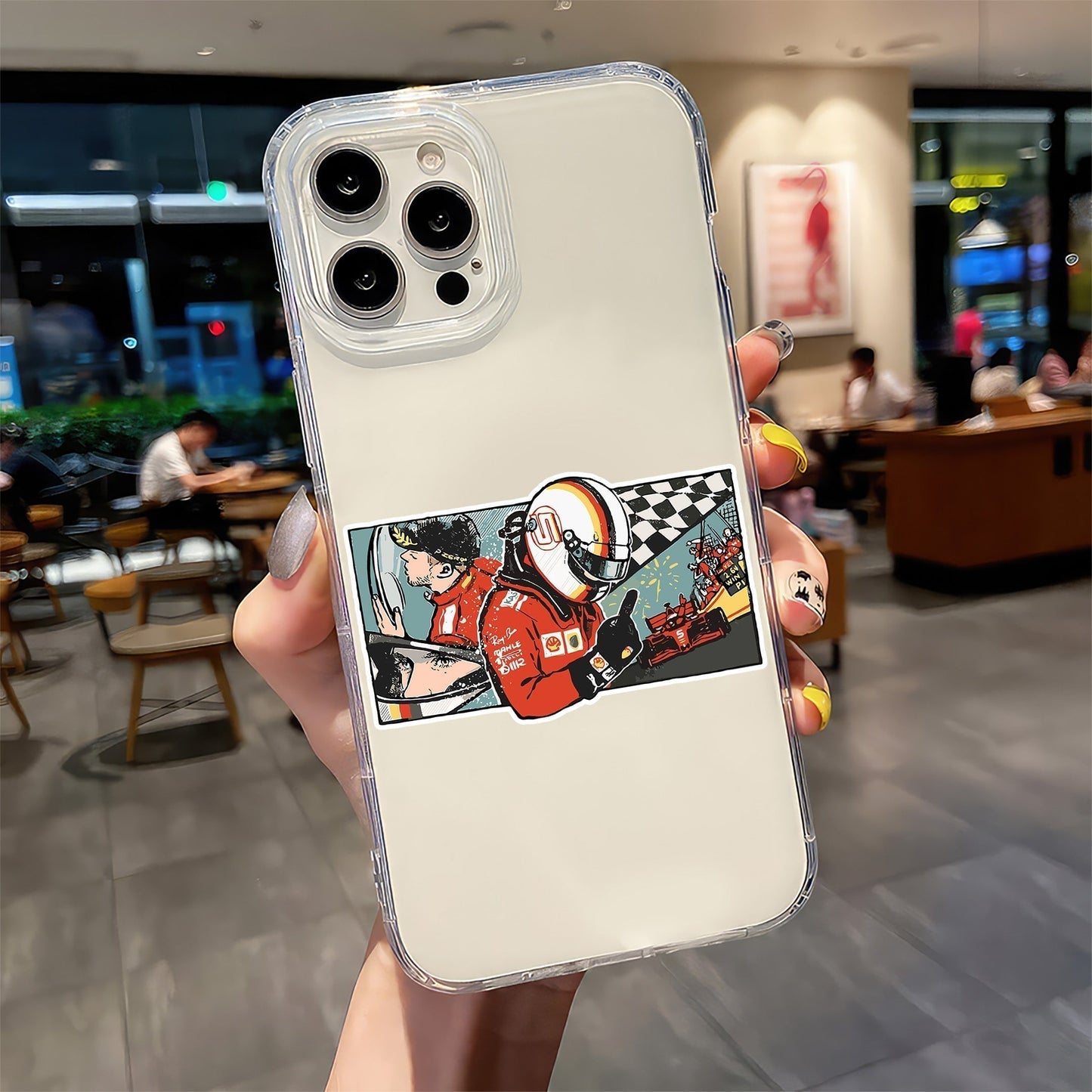 SEBASTIAN VETTEL STICKER - 1