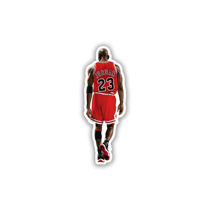 MICHAEL JORDAN - LAST WALK OF A LEGEND STICKER