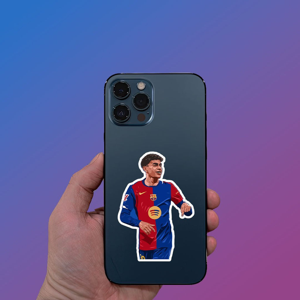 LAMINE YAMAL STICKER - 1 - stickyfunk premium stickers