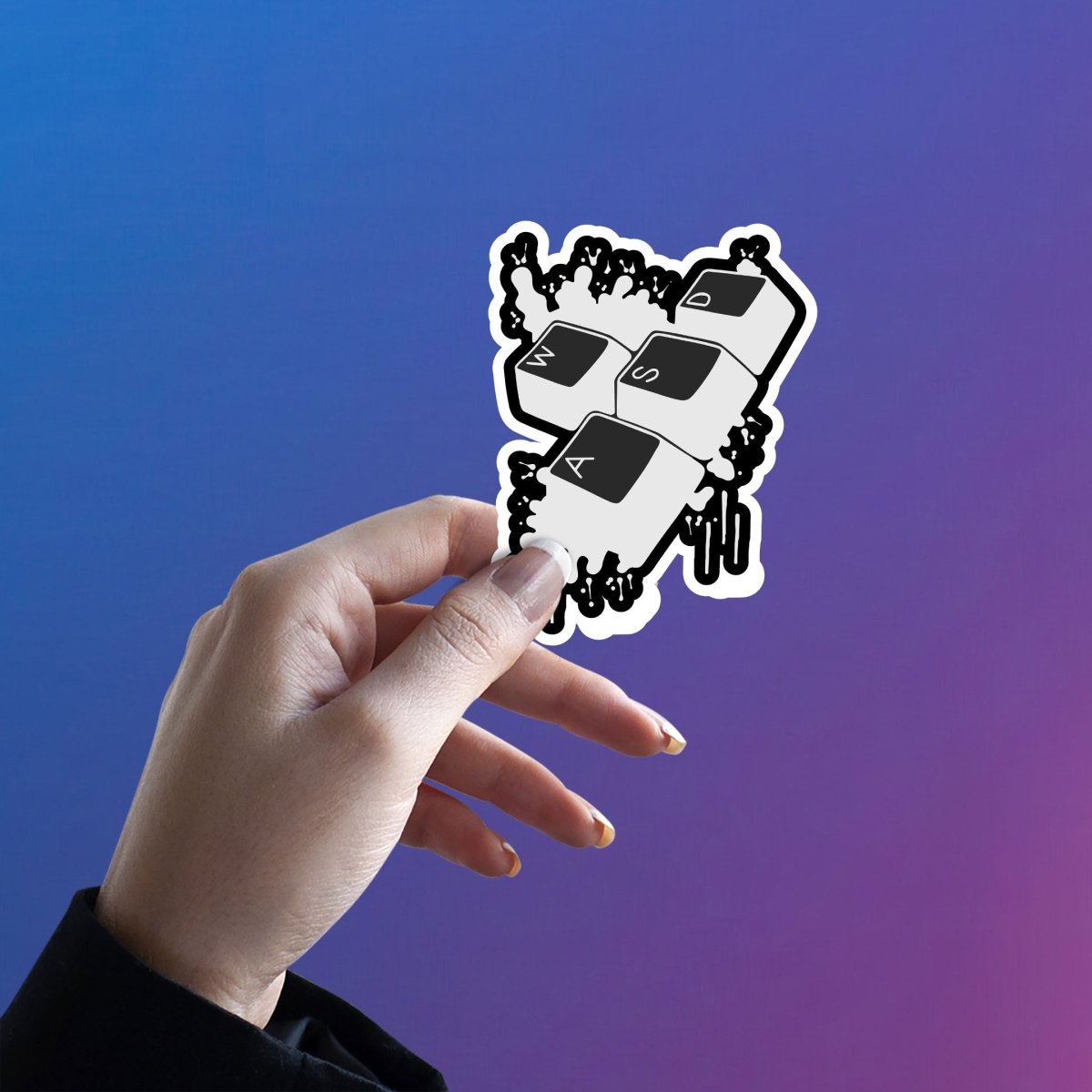 THE GAMER'S COMPASS STICKER