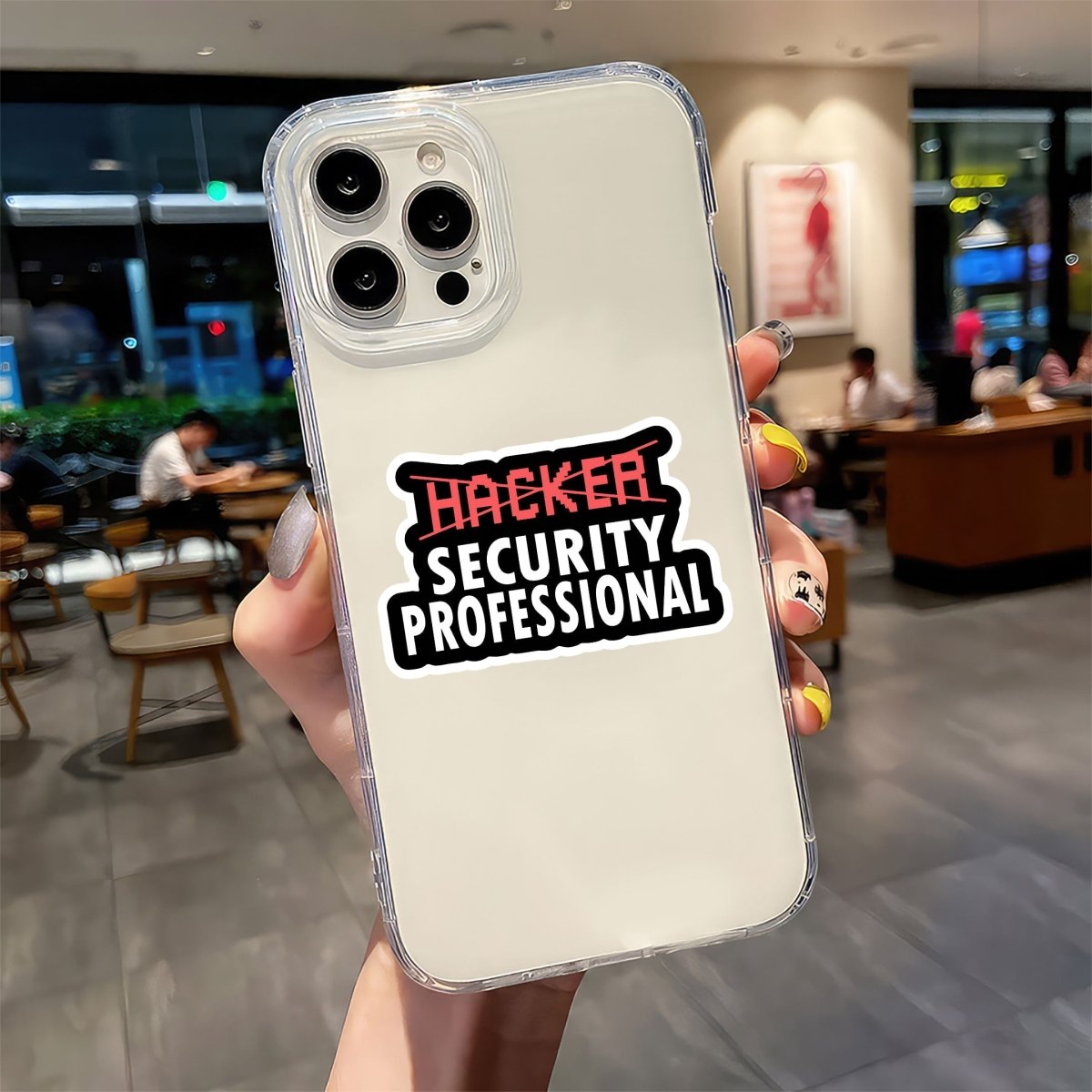 CERTIFIED PIXEL HACKER STICKER - stickyfunk premium stickers