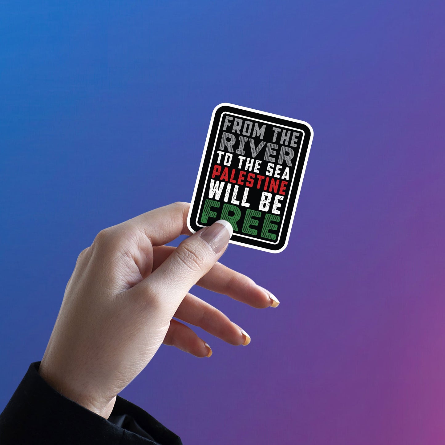PALESTINE STICKER - 23