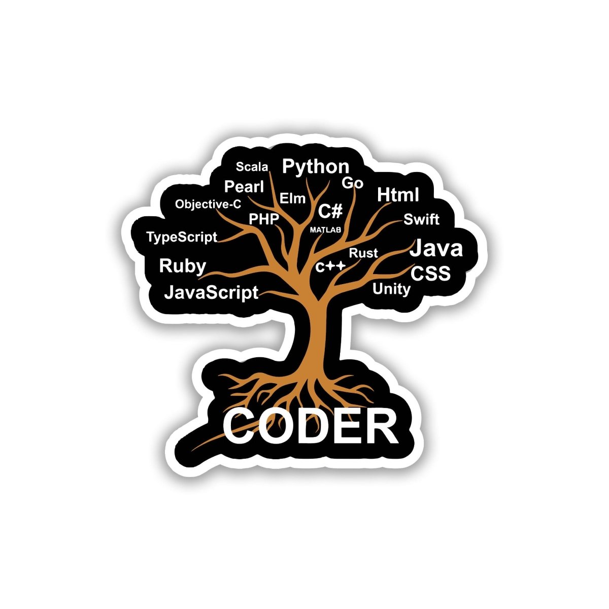 THE TREE OF CODE STICKER - stickyfunk premium stickers