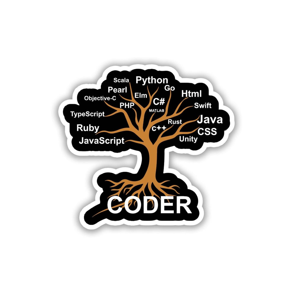 THE TREE OF CODE STICKER – STICKYFUNK PREMIUM STICKERS