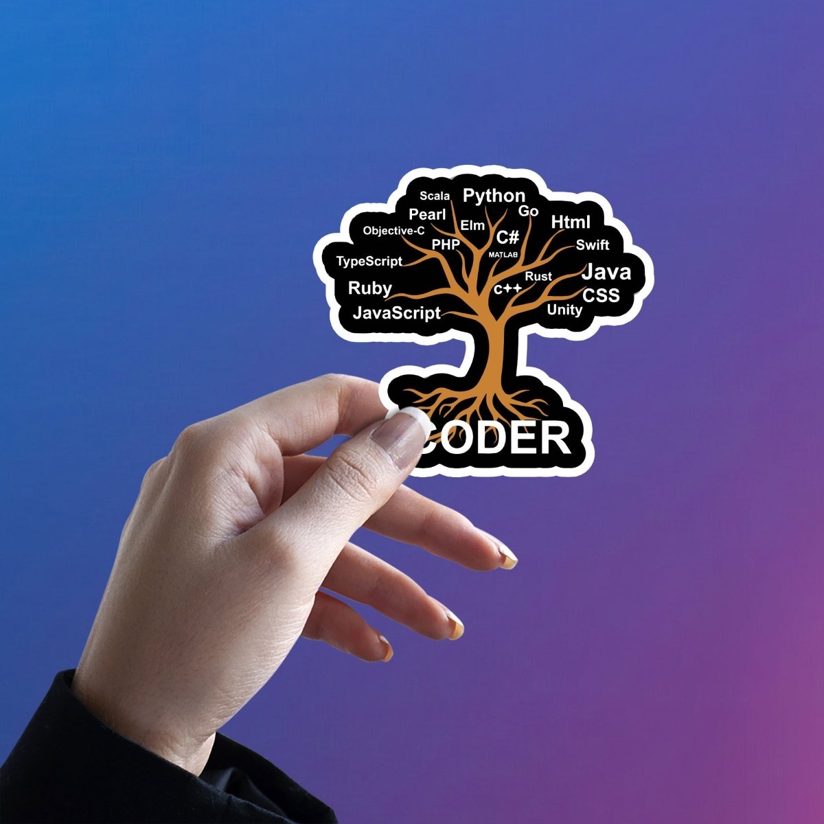 THE TREE OF CODE STICKER