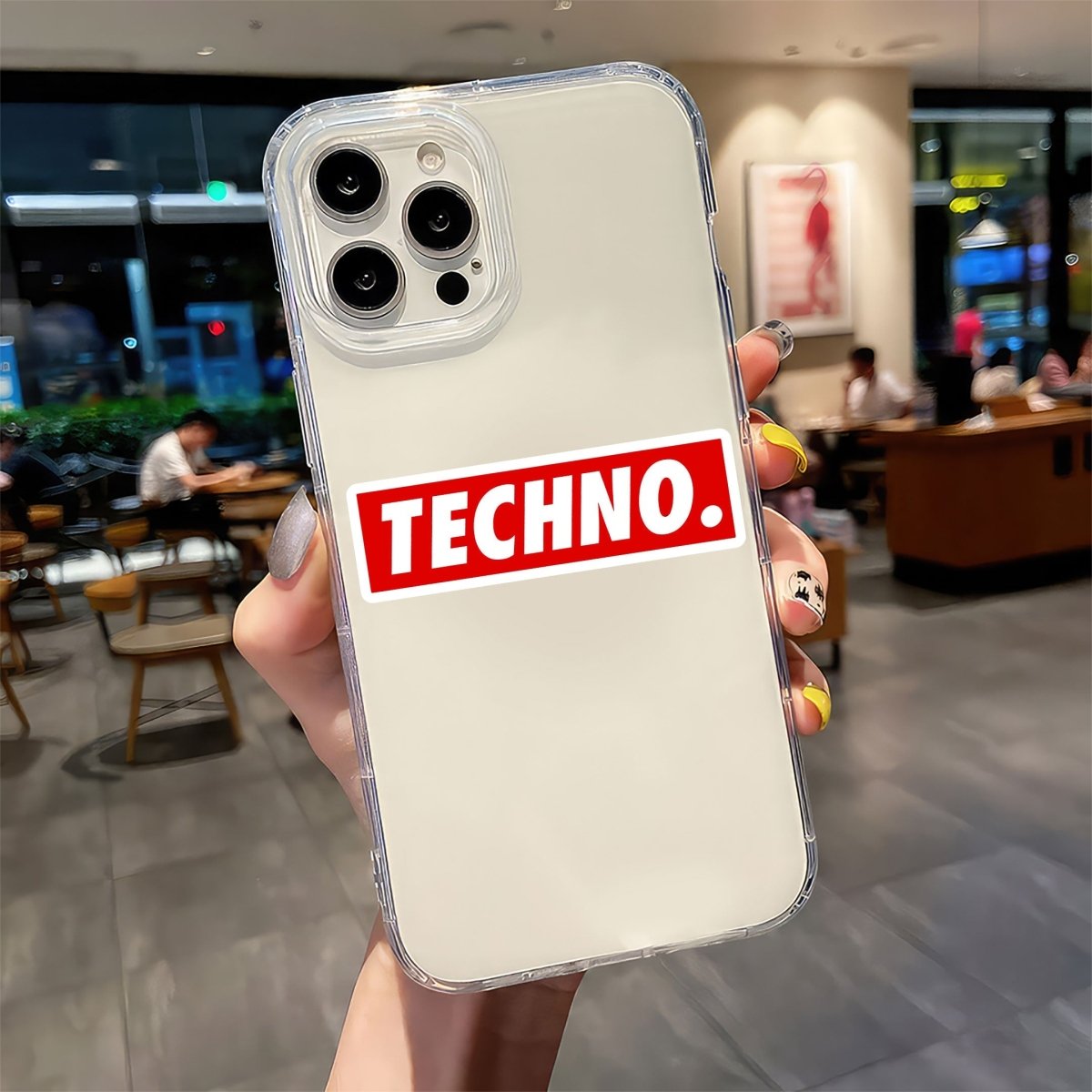 THE RAVE STAMP STICKER - stickyfunk premium stickers