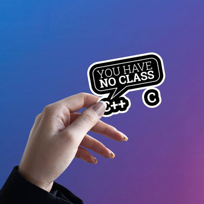 THE OOP INSULT STICKER - stickyfunk premium stickers