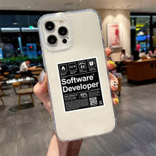 SOFTWARE DEVELOPER WARNING LABEL STICKER