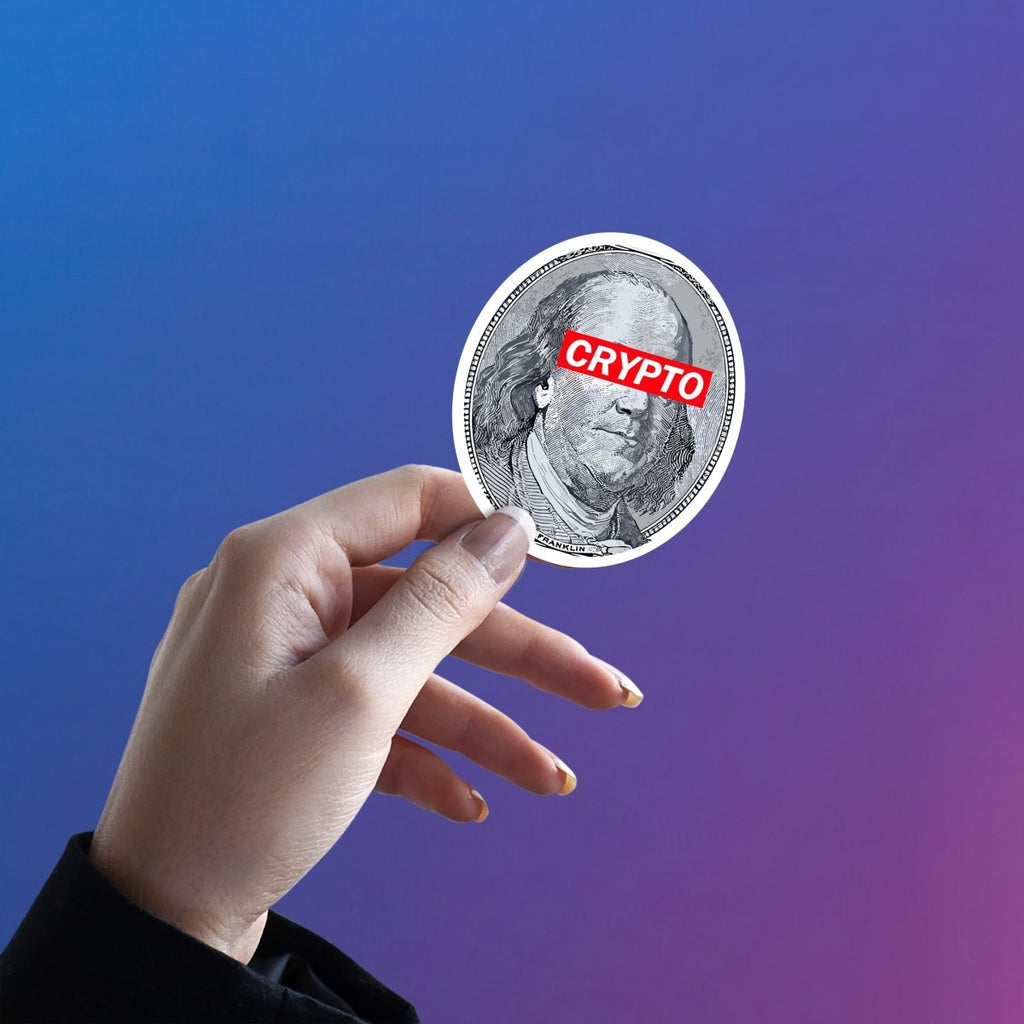 CENSORED RICHES STICKER - stickyfunk premium stickers