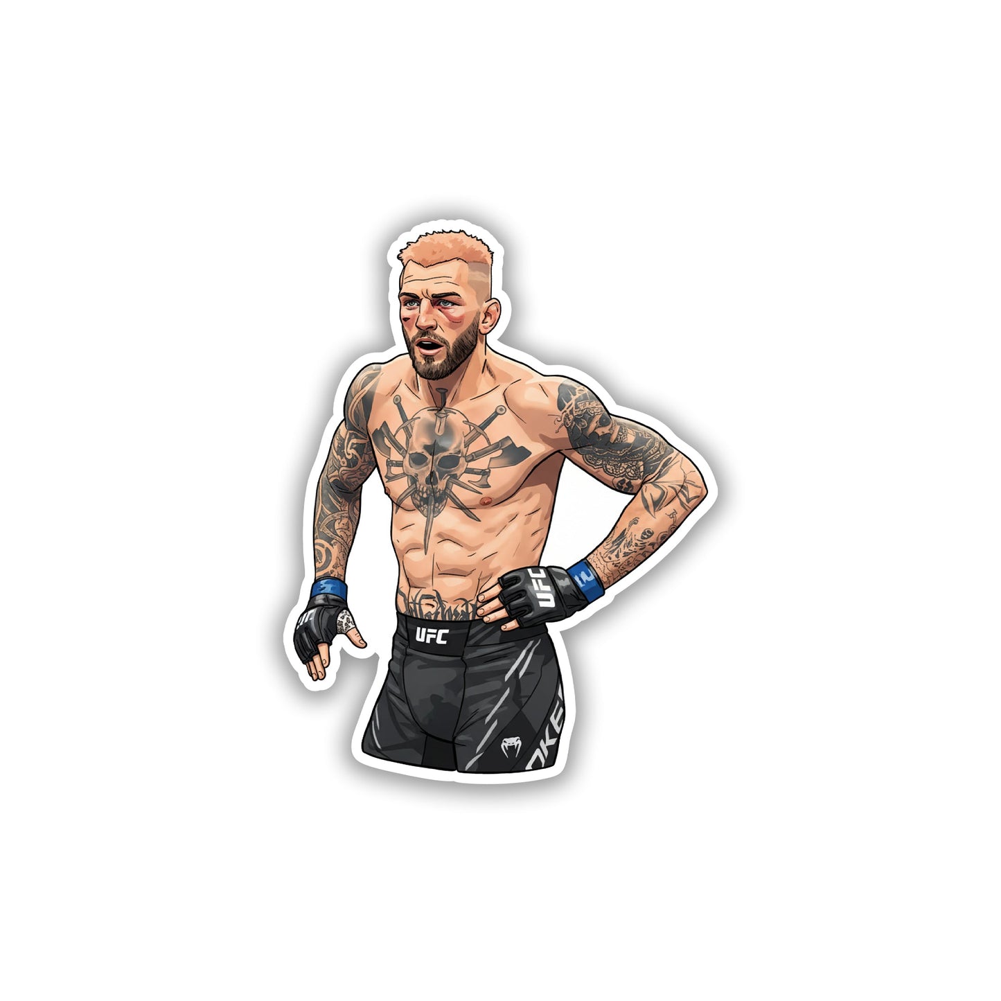 HANGMAN'S ARSENAL - DAN HOOKER STICKER