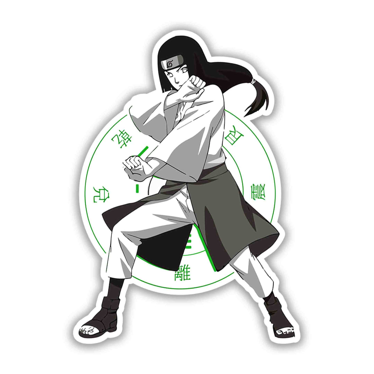 NEJI HYUGA STICKER – STICKYFUNK PREMIUM STICKERS
