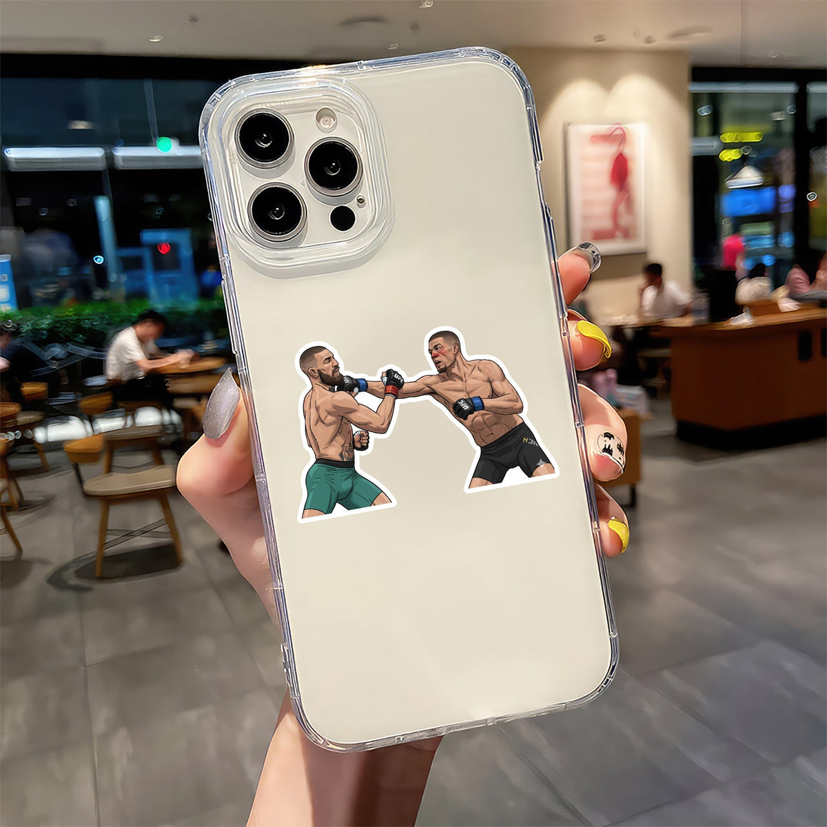 WAR OF THE ROGUES - NATE DIAZ VS. CONOR MCGREGOR STICKER