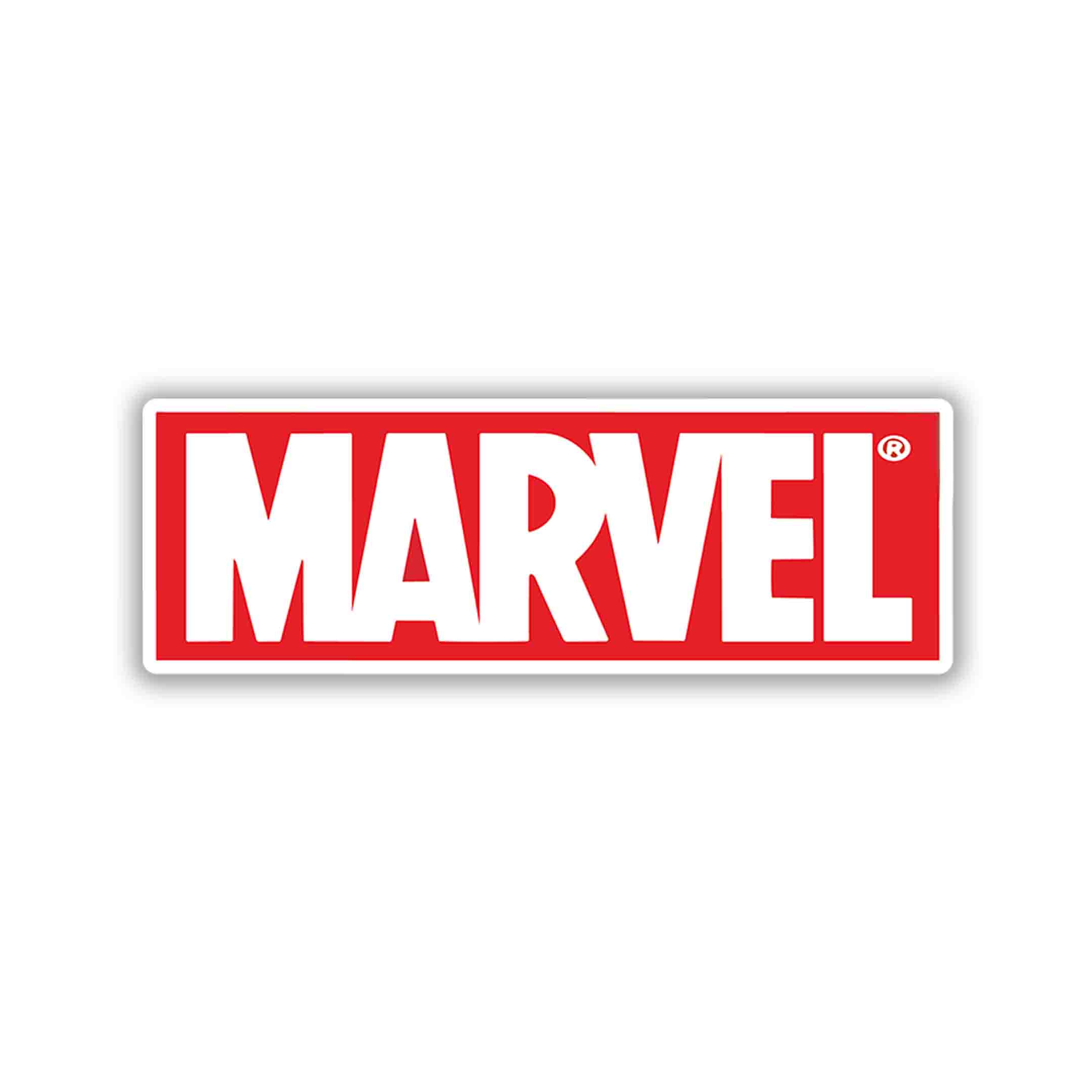 MARVELS LOGO STICKER - stickyfunk premium stickers