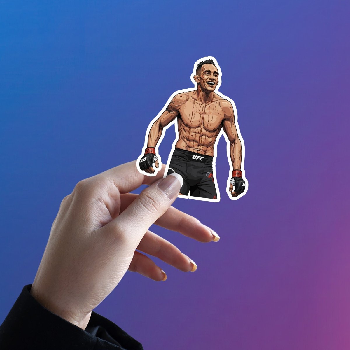 EL CUCUY UNLEASHED - TONY FERGUSON STICKER - stickyfunk premium stickers