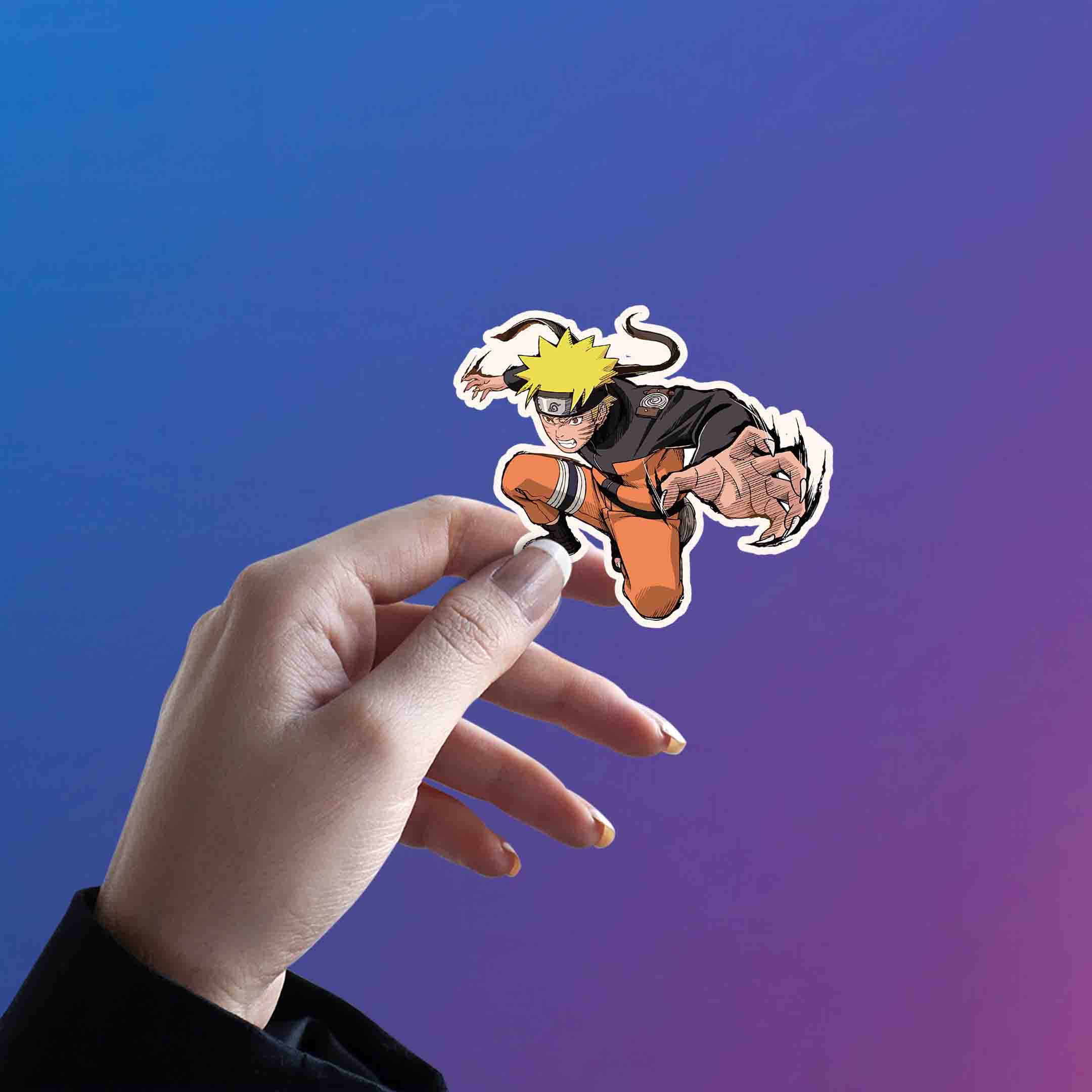 YOUNG NARUTO SHIPPUDEN STICKER - stickyfunk premium stickers