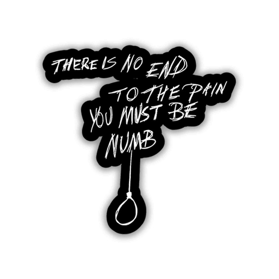Numb to the Pain – XXXTentacion Sticker