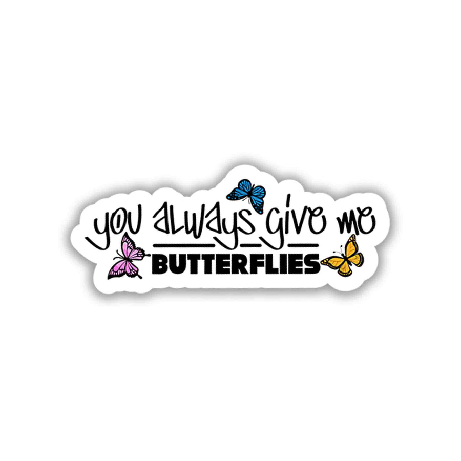 Butterflies in My Head – Juice WRLD Sticker