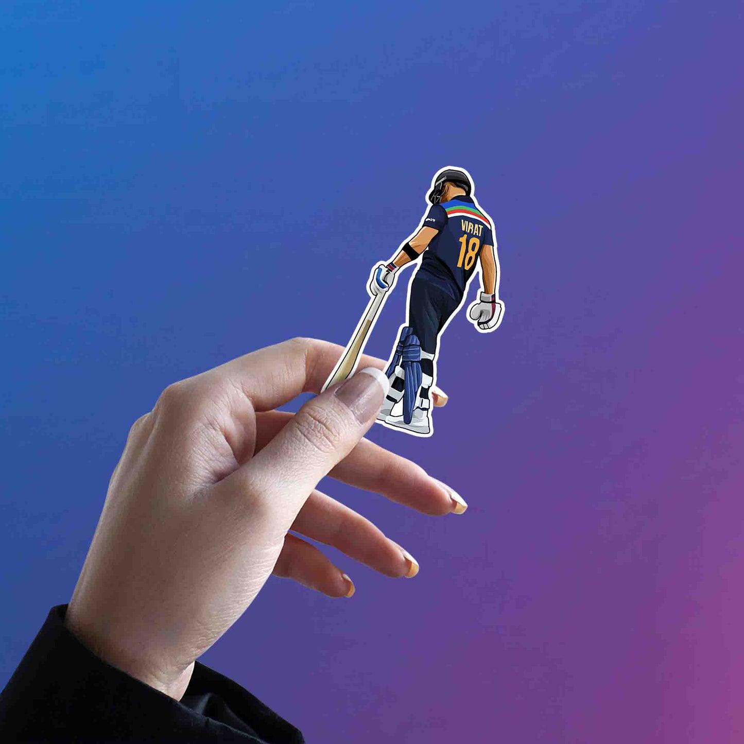 VIRAT KOHLI STICKER  - 3