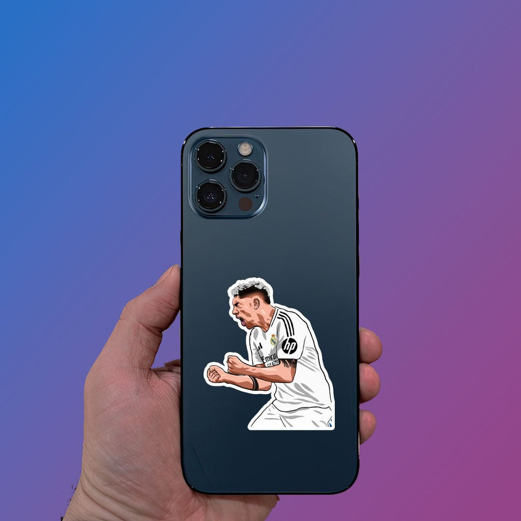 Federico Valverde STICKER - stickyfunk premium stickers