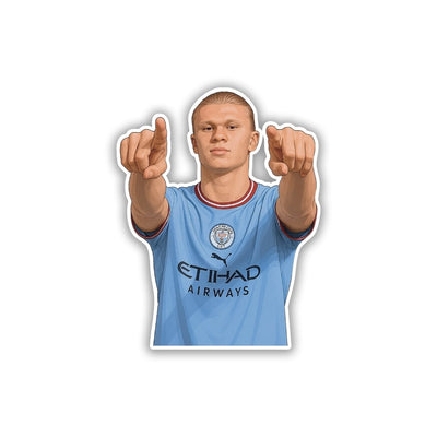 ERLING HAALAND | MANCITY STICKER - 6