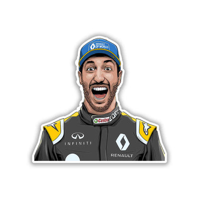 DANIEL RICCIARDO STICKER - 3